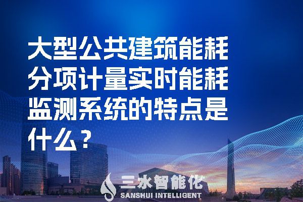 大型公共建筑能耗分項計量實時能耗監(jiān)測系統(tǒng)的特點是什么？